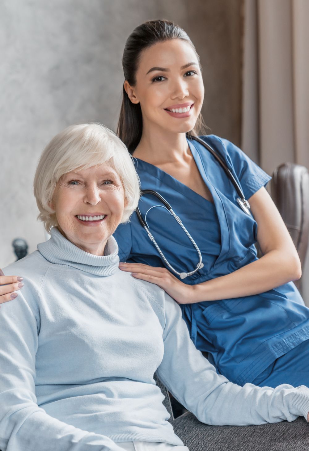 nurse with elderly